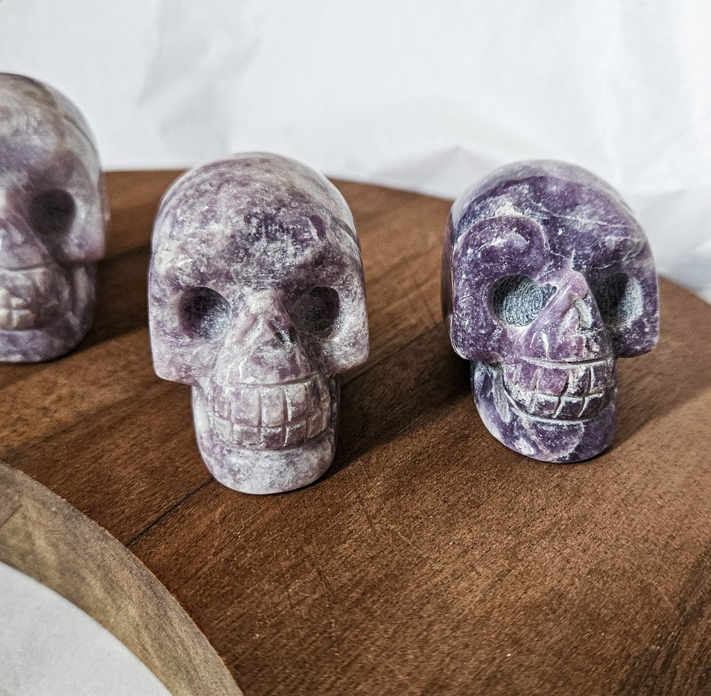 Lepidolite Skull – 2 inch