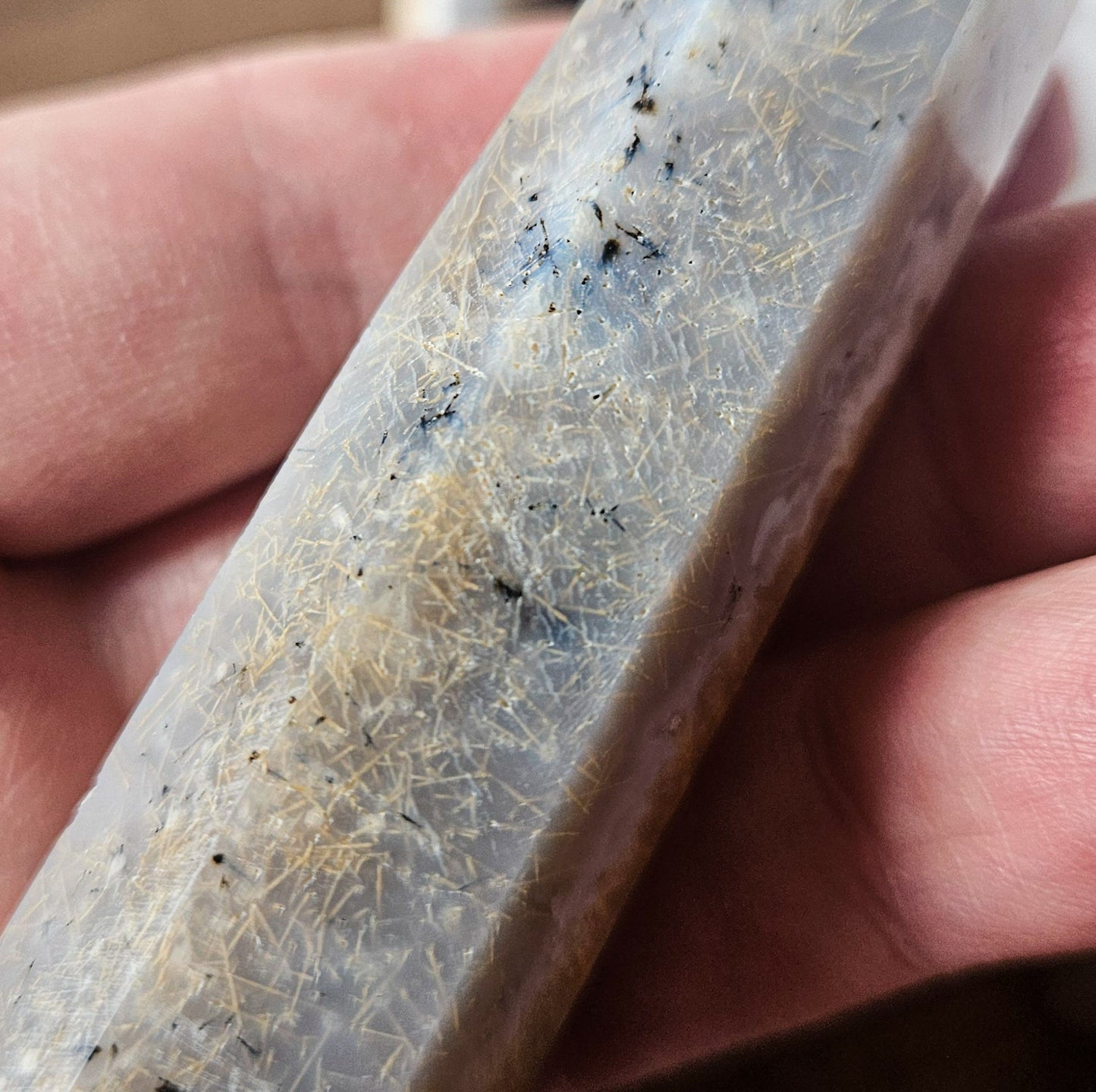 Dendritic Rutile Agate