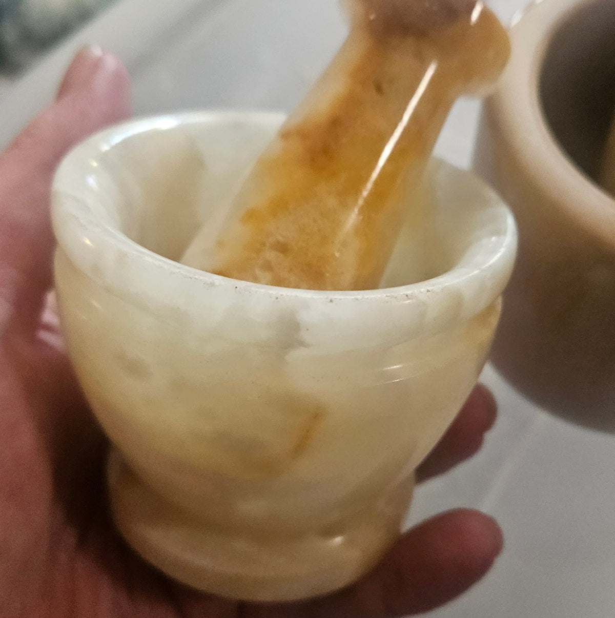 Mortar and Pestle Onyx