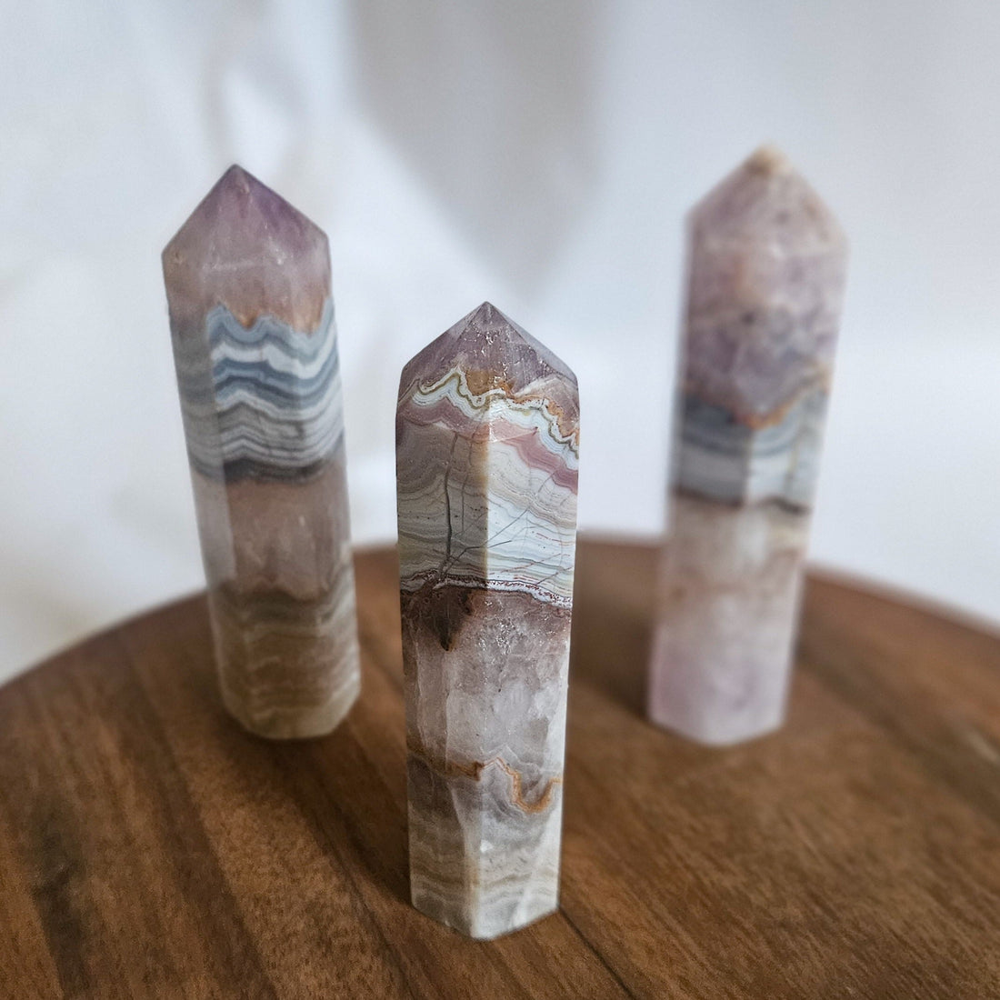 Chevron Amethyst + Crazy Lace Agate Meaning and Uses