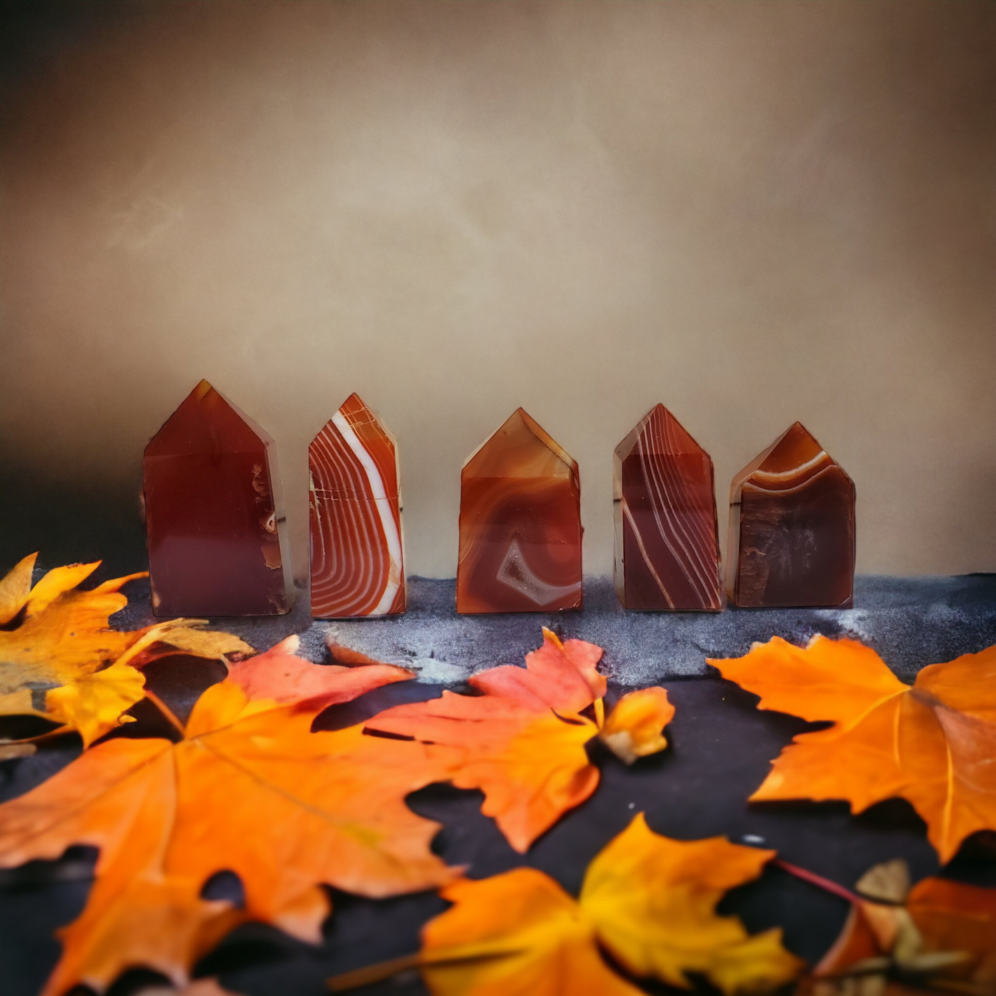 Carnelian Crystal Points (Small)