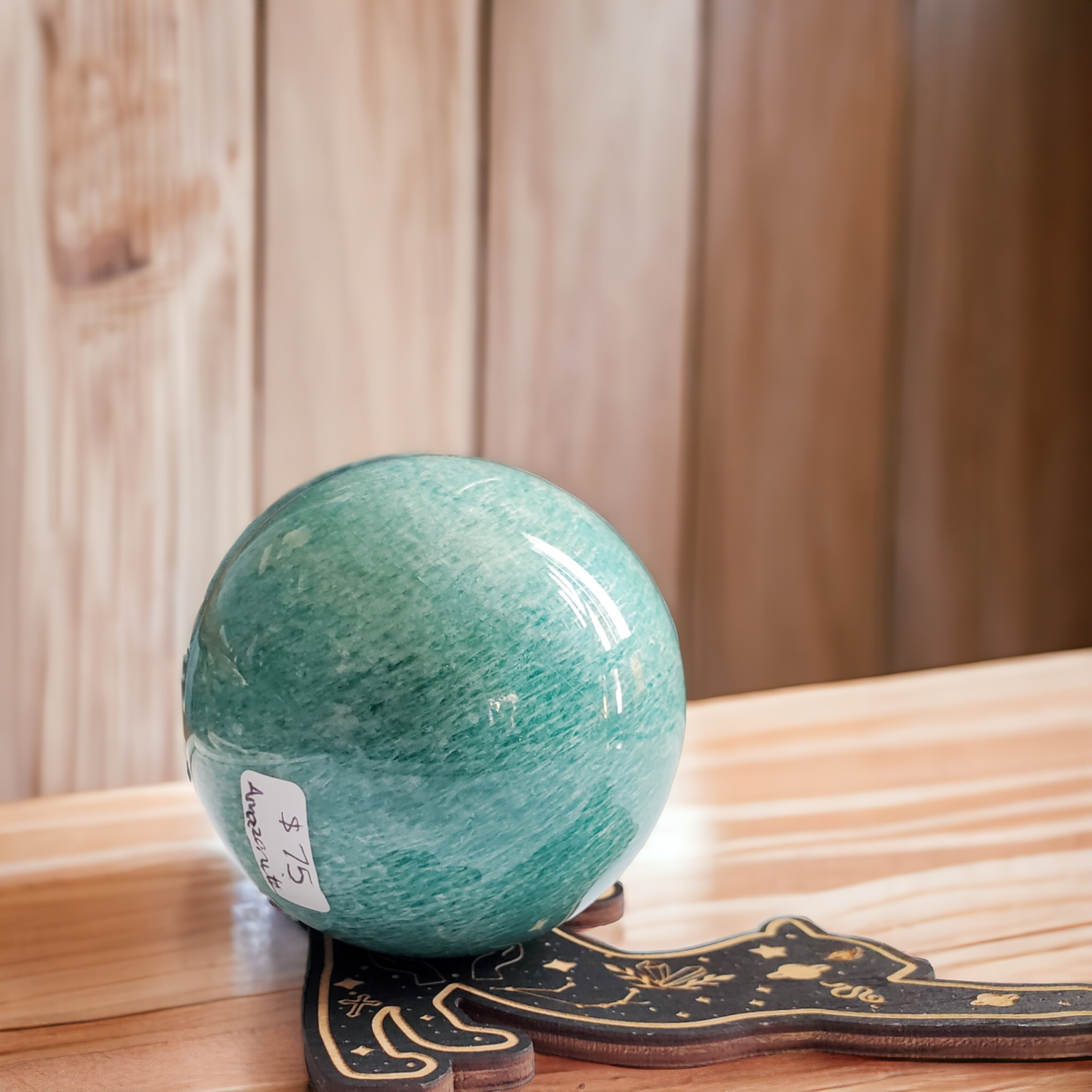 Amazonite Crystal Sphere