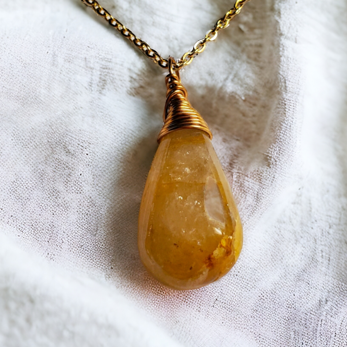 Golden Healer Necklace