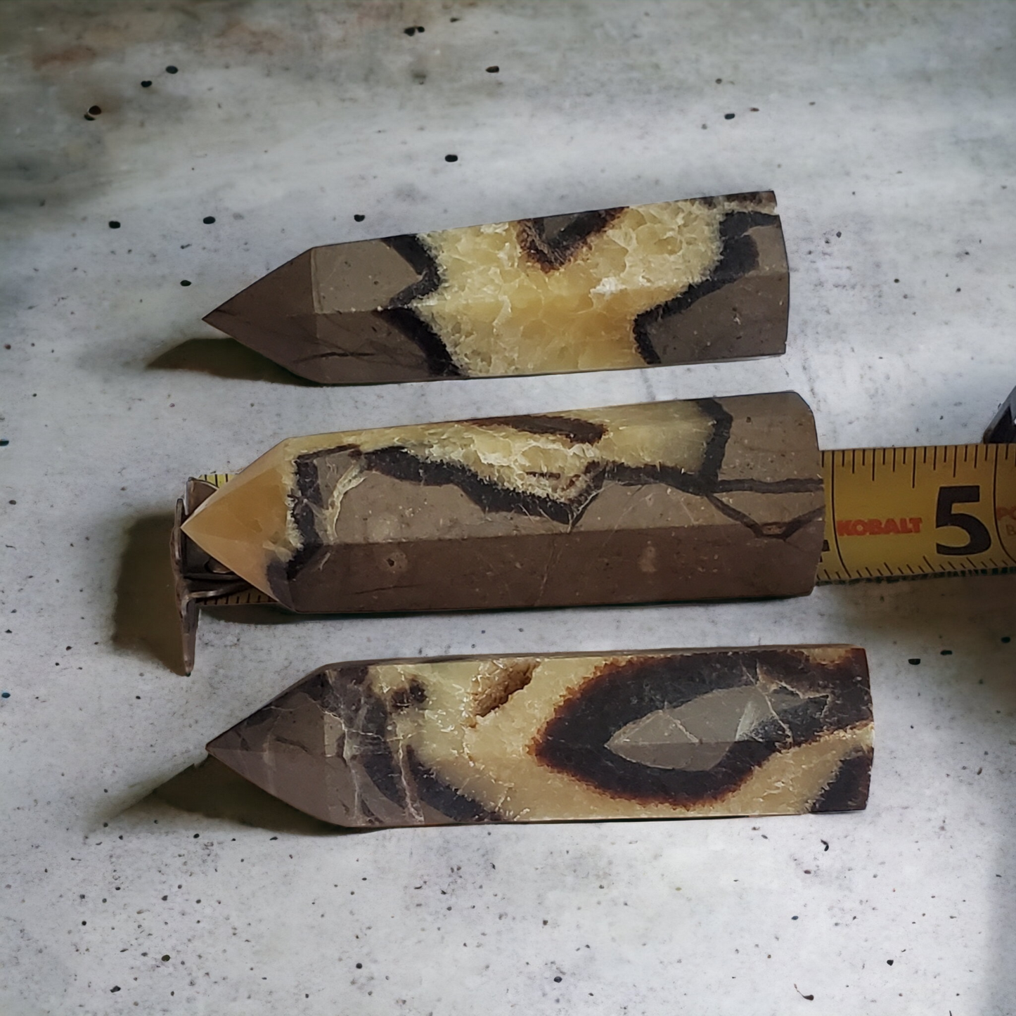 Septarian Crystal Point 3.5 Inches