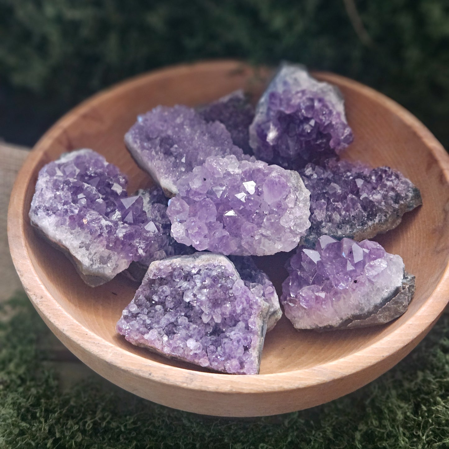 Small Amethyst Clusters