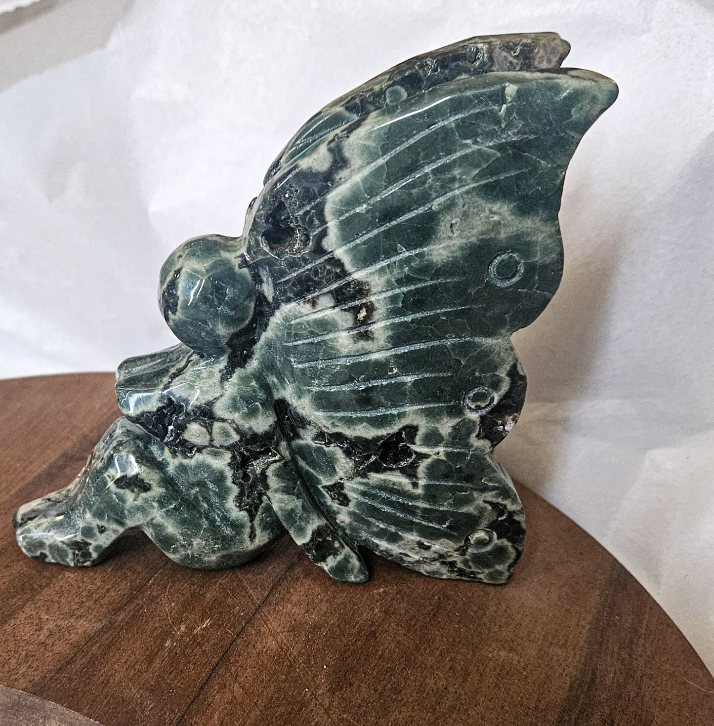 Green Orbicular Jasper Fairy