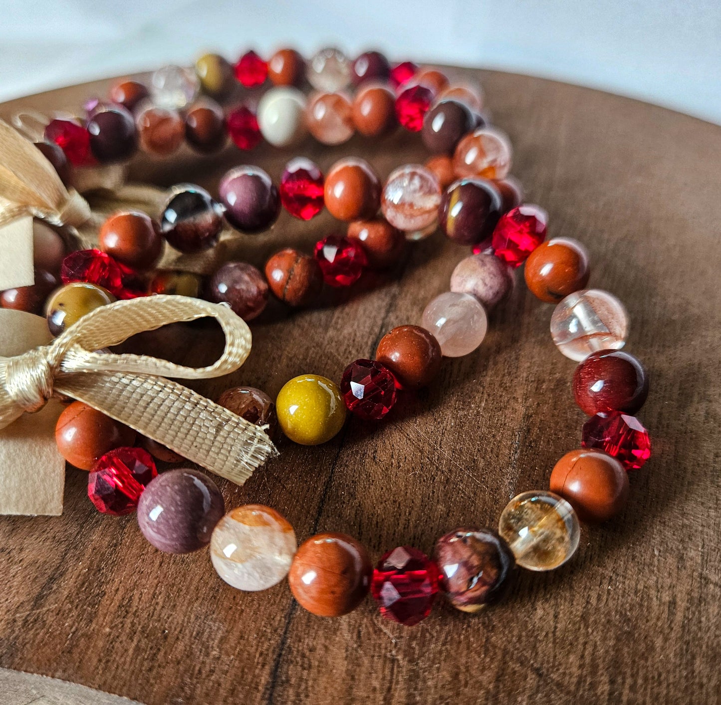 Trailblazer's Talisman – The Reborn Phoenix – Beaded bracelet for transformation and adventure