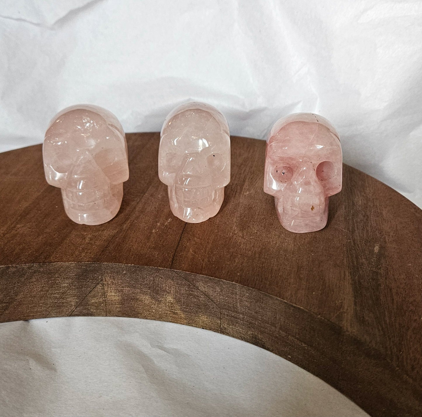 Rose Quartz Skull – 2 inch