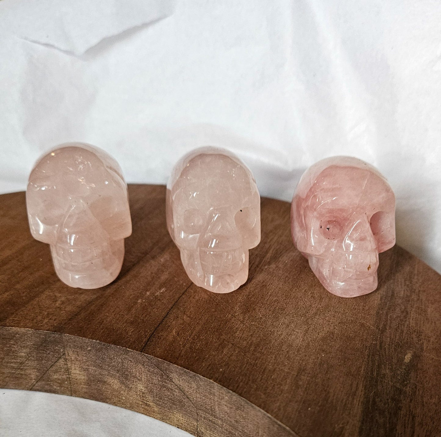 Rose Quartz Skull – 2 inch