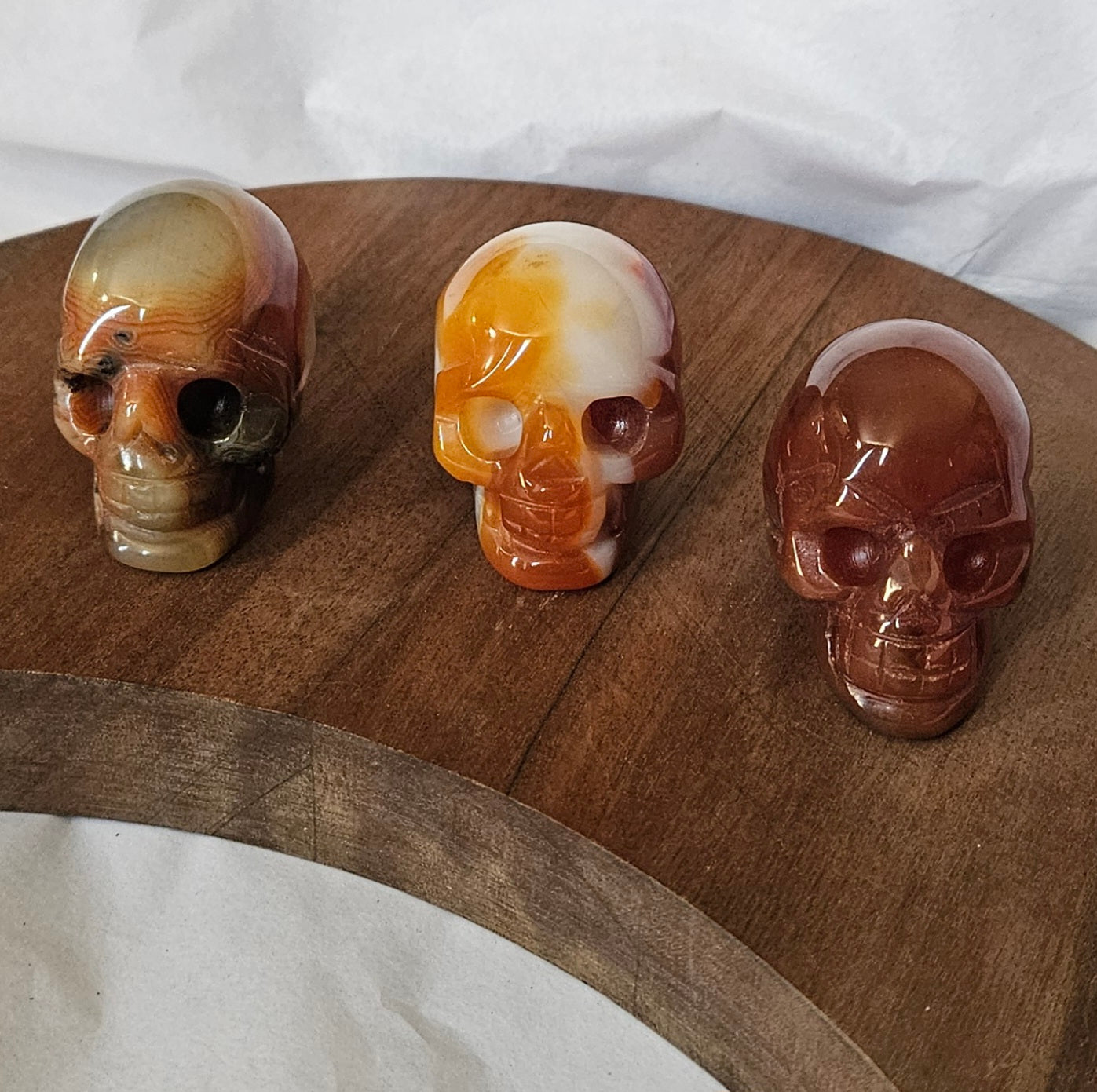 Carnelian Skull – 2 inch