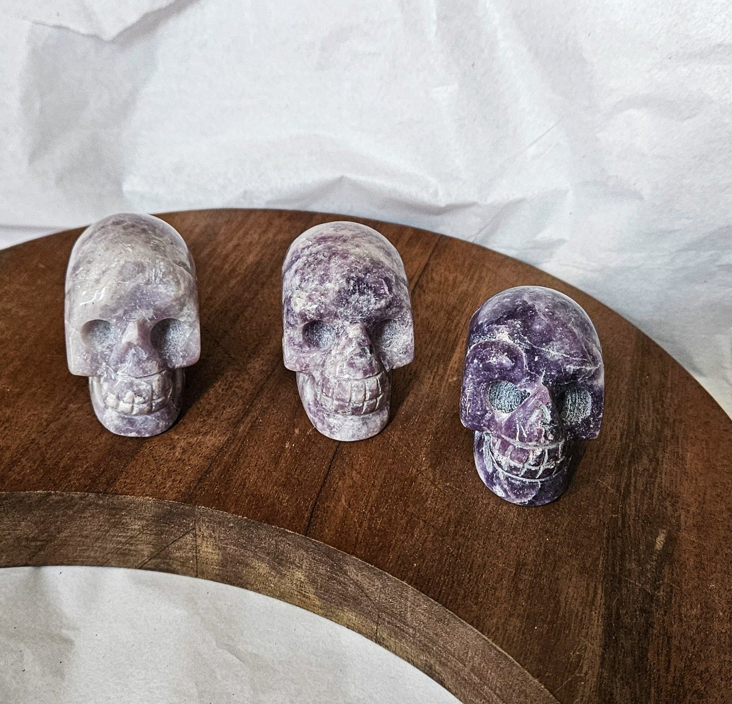 Lepidolite Skull – 2 inch